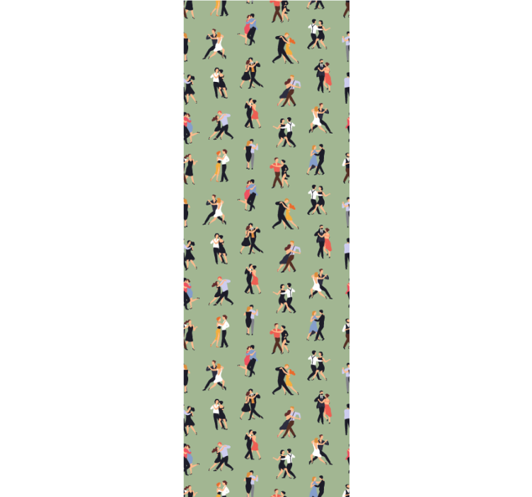 Dancing Couples personalized wallpaper - TenStickers