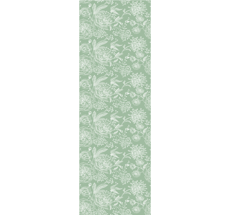 Soft Floral Elegance flower wallpaper - TenStickers