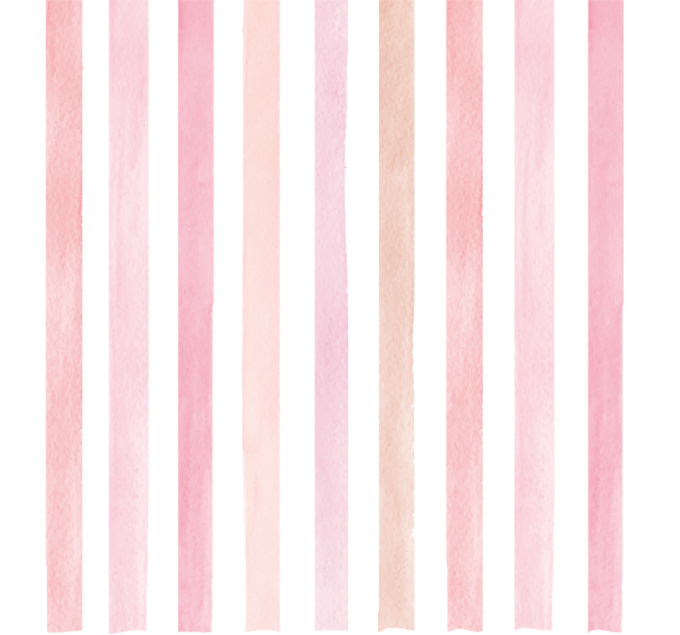 Pink watercolor vertical stripes wallpaper - TenStickers