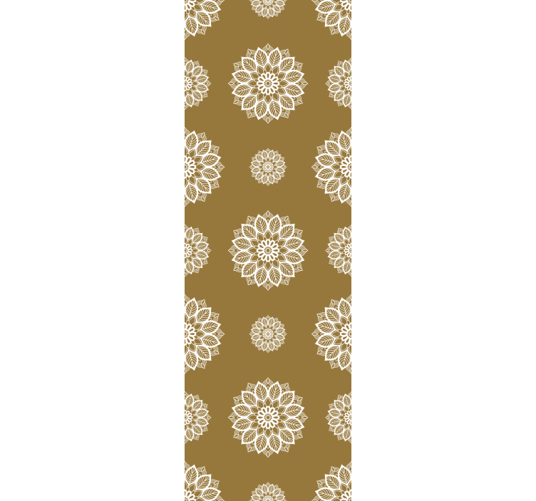 Intricate Mandala ornamental wallpaper - TenStickers