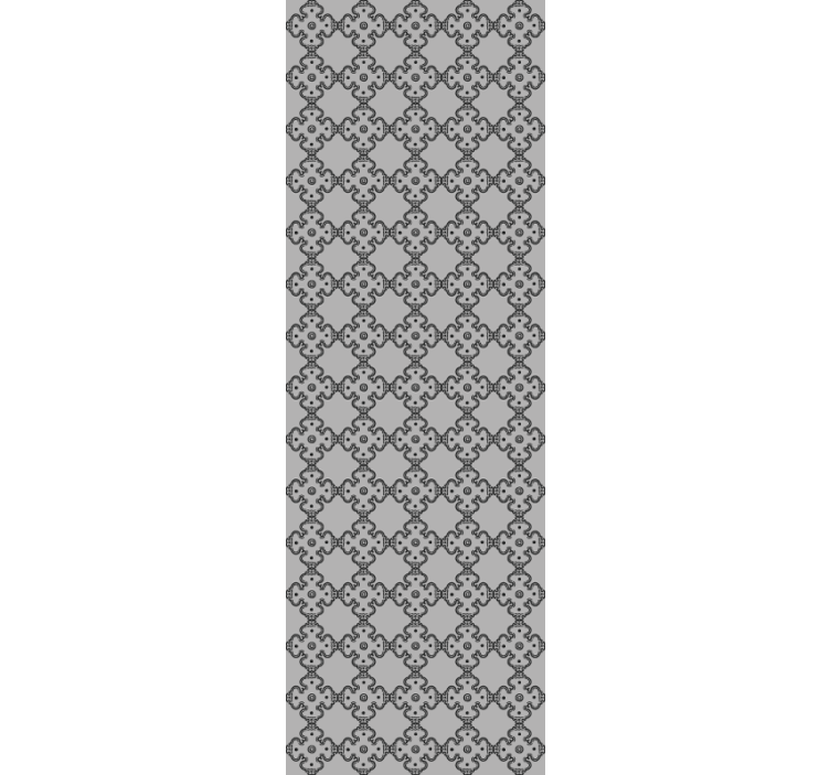 Intricate Quatrefoil ornamental wallpaper - TenStickers