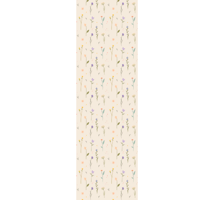 Wildflower Elegance flower wallpaper - TenStickers
