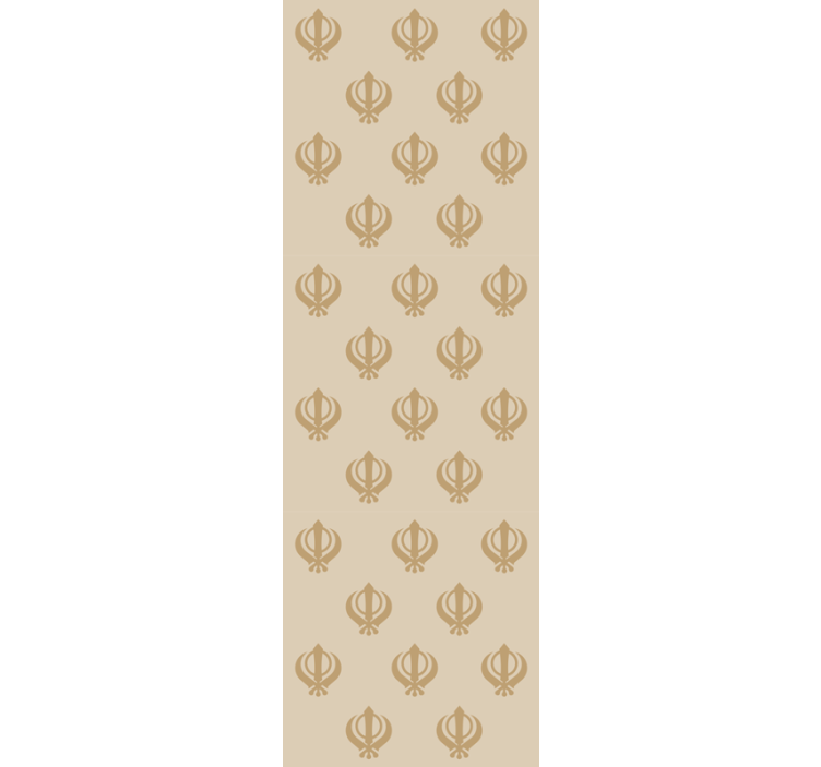 Graceful Decorative Arrangement ornamental wallpaper - TenStickers