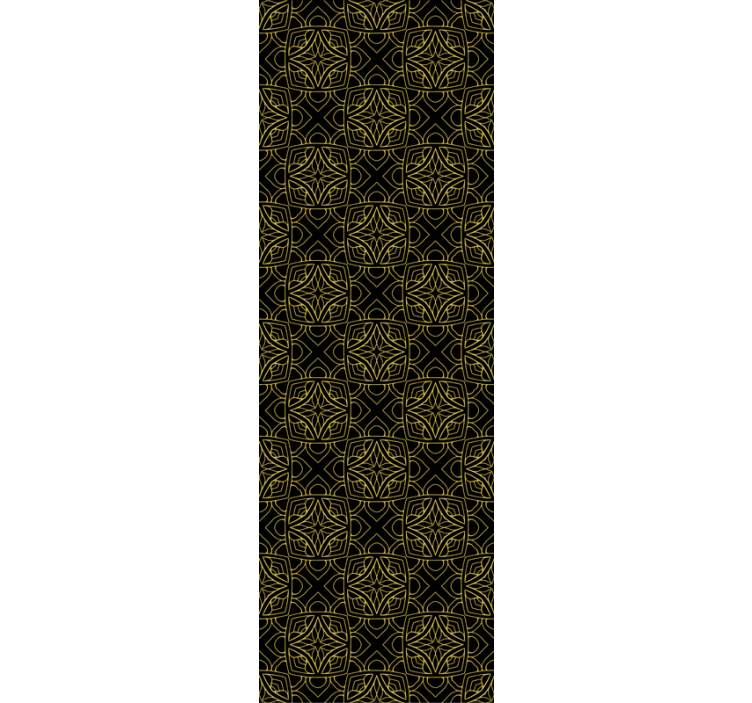 Intricate Geometric Patterns Ornamental wallpaper - TenStickers