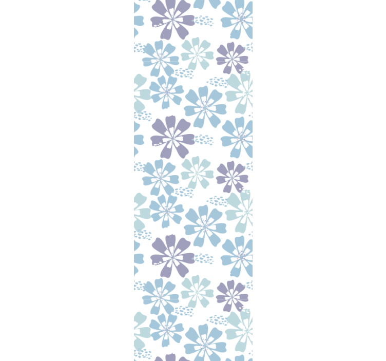 Floral Pattern Theme flower wallpaper - TenStickers
