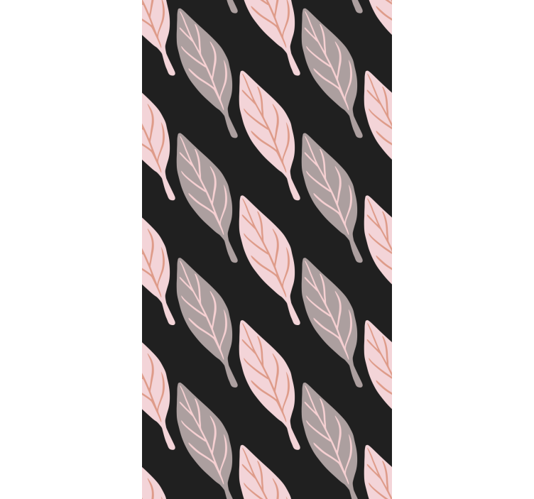Elegant Foliage Pattern leaf wallpaper - TenStickers