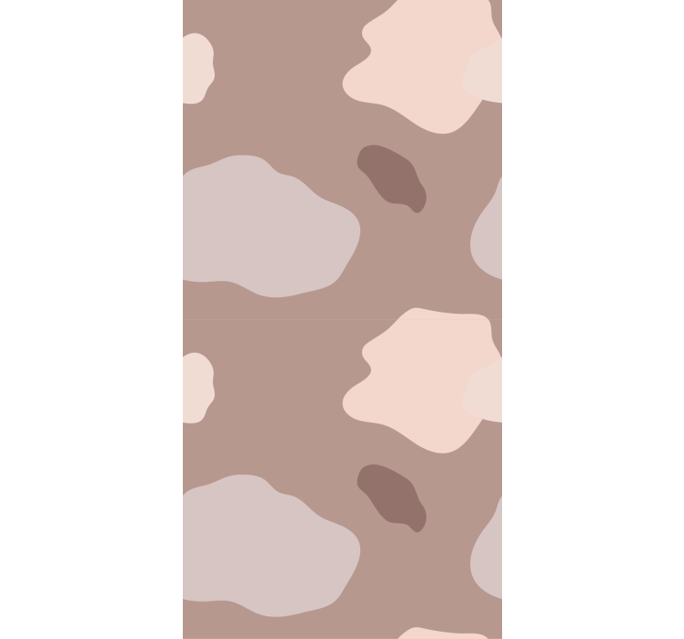 Abstract Cloud Motif bedroom wallpaper - TenStickers