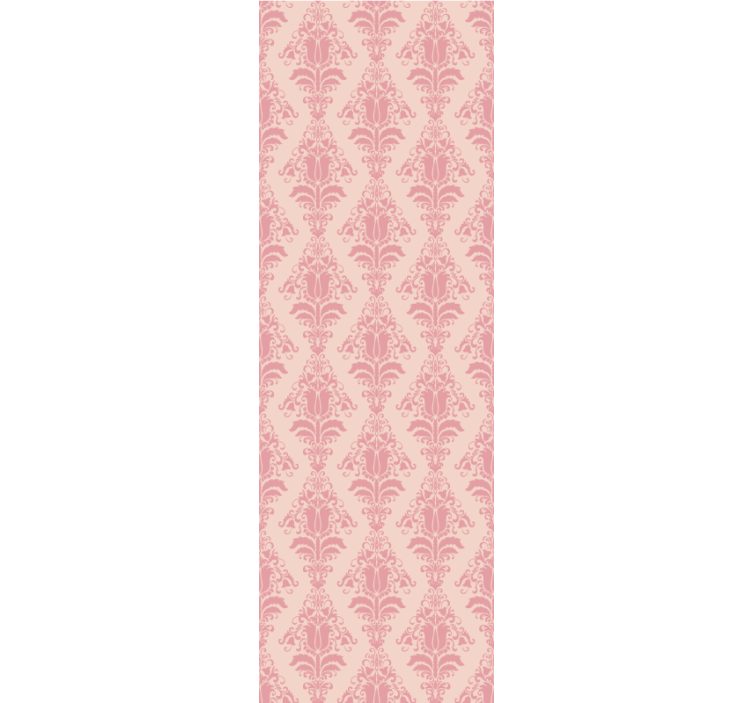 Graceful Botanical Motifs ornamental flower wallpaper - TenStickers
