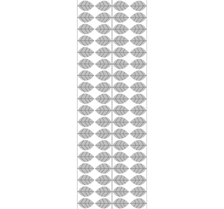 Graceful foliage composition dining room wallpaper - TenStickers