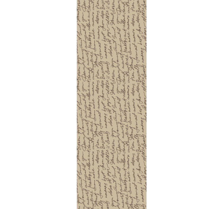 Elegant Script Writing alphabet wallpaper - TenStickers