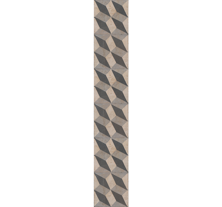 3D geometric motif 3D wallpaper - TenStickers