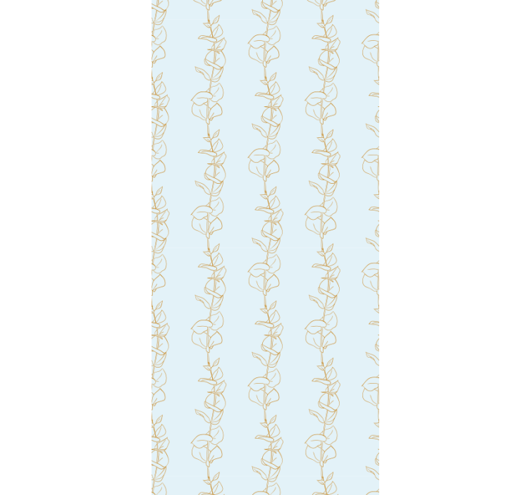 Vine Pattern Design ornamental flower wallpaper - TenStickers