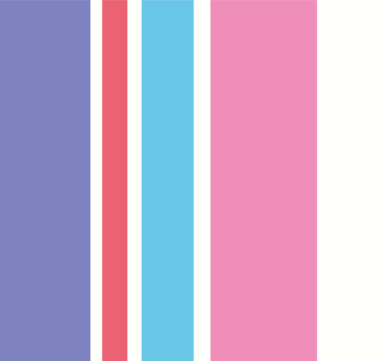 Purple and pink Vertical Wallpaper - TenStickers