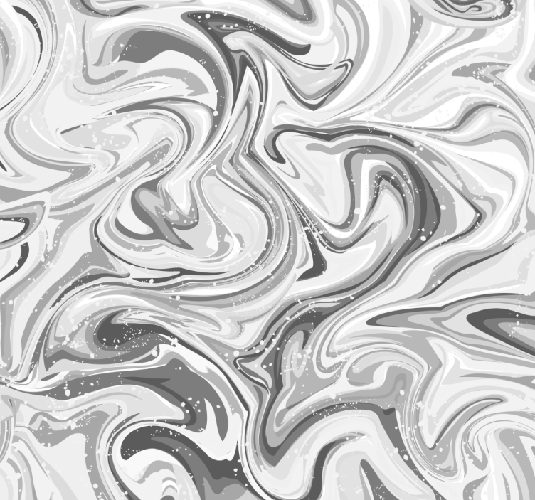 Gray Swirls marble wallpaper - TenStickers