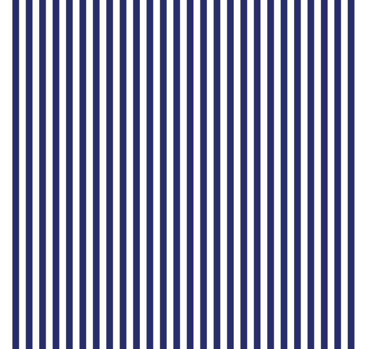 Navy blue colour vertical stripe wallpaper - TenStickers