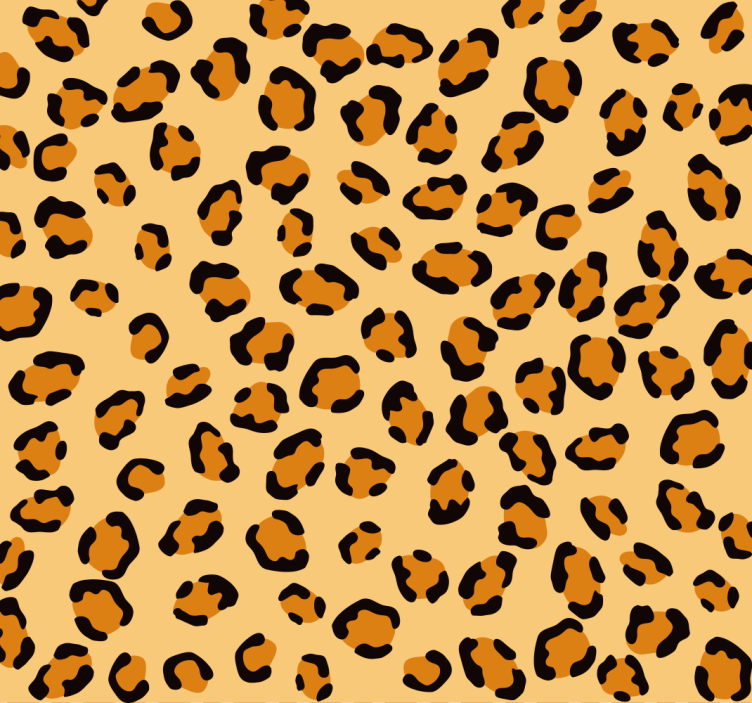 Leopard Print Pattern leopards wallpaper - TenStickers