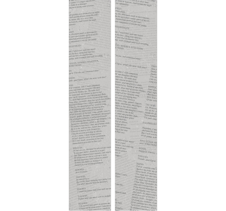 A Midsummer night's dream Letter Wallpaper - TenStickers