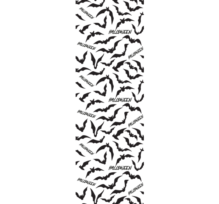 Bat pattern wallpaper - TenStickers