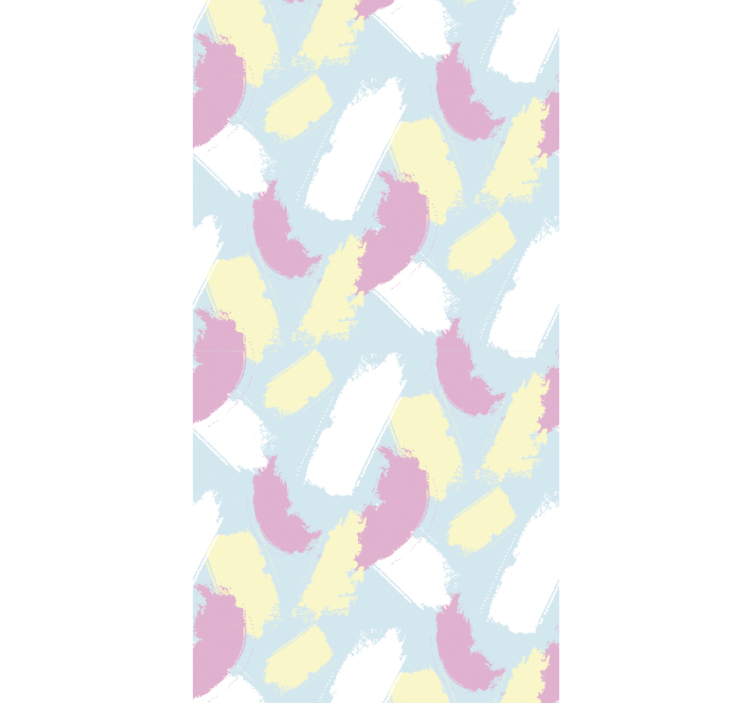 Abstract brush marks master bedroom wallpaper - TenStickers