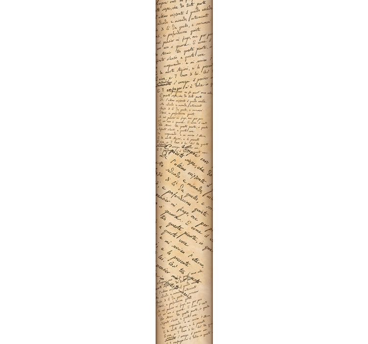 Cursive Script Motif alphabet wallpaper - TenStickers