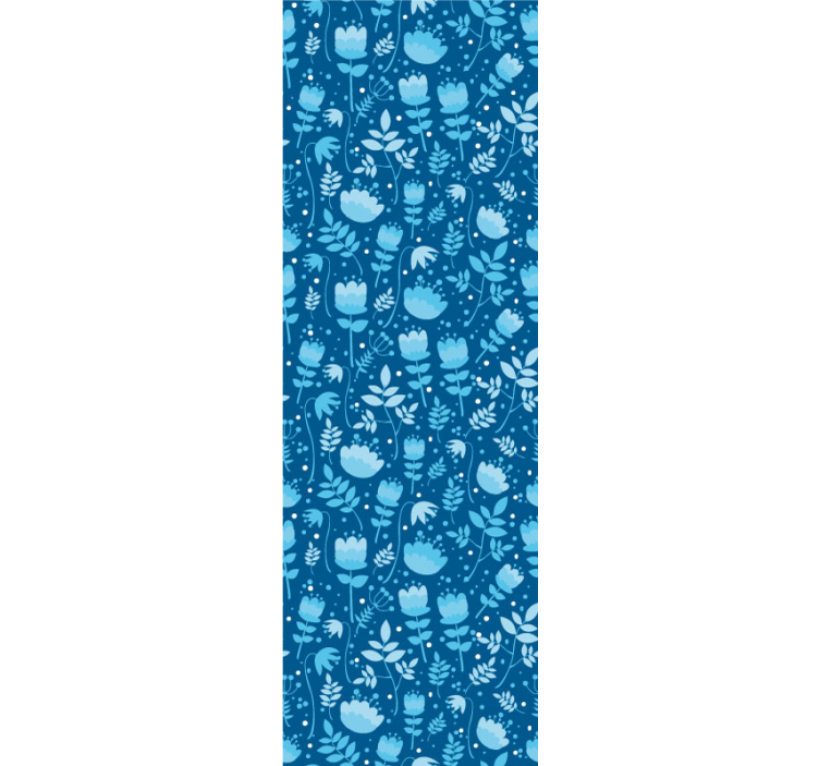 Floral Pattern Design ornamental flower wallpaper - TenStickers