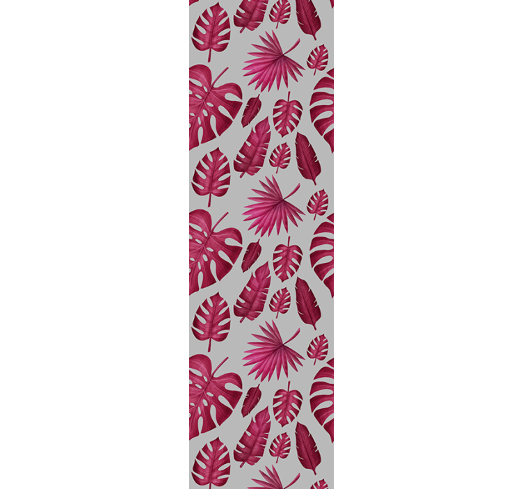 Tropical Leaf Pattern foliage wallpaper - TenStickers