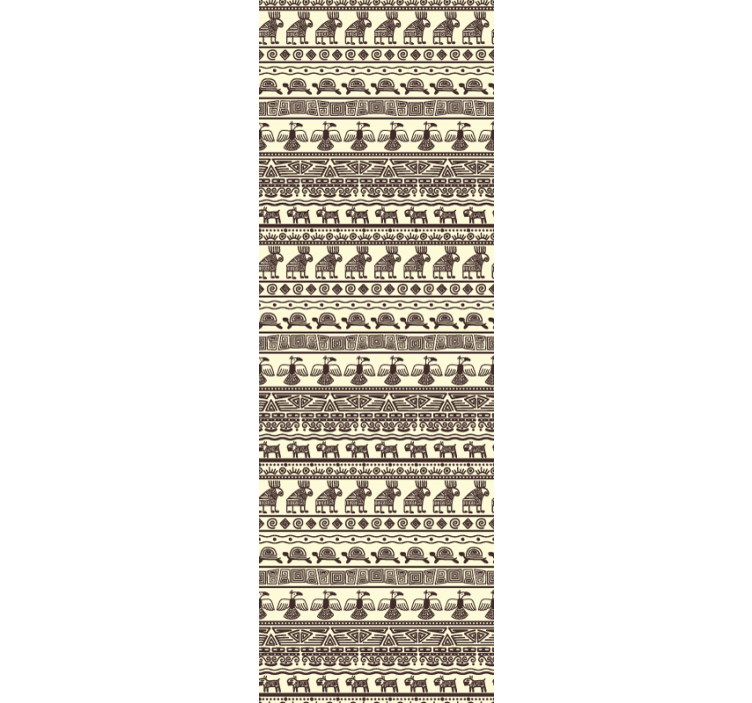 Animal wallpaper with egyptian animal designs - TenStickers