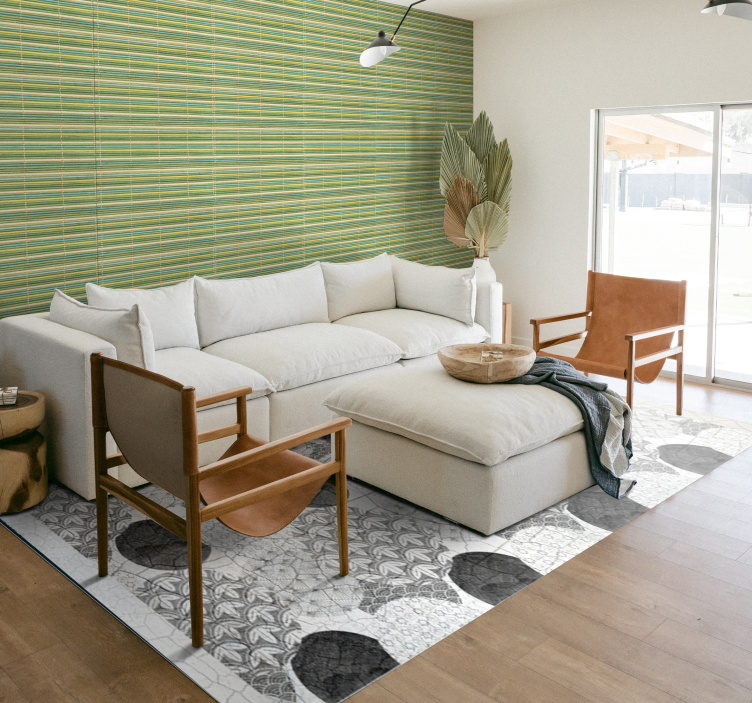 Bamboo  textured wallpaper - TenStickers