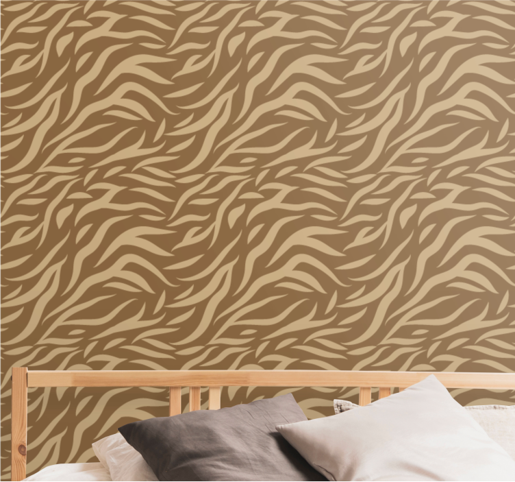 Abstract wallpaper abstract zebra design - TenStickers
