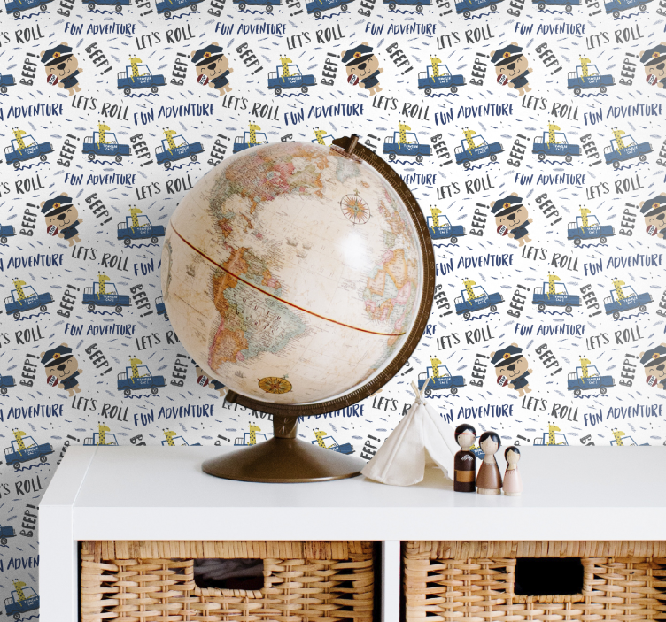 Adventure theme motif Kids wallpaper - TenStickers