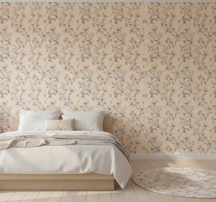 Bedroom wallpaper paradise row - TenStickers