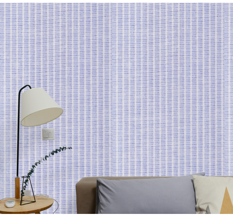 Delicate Striped Motif striped wallpaper - TenStickers