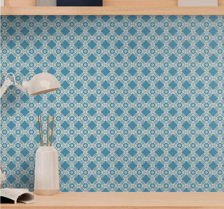 Elegant Geometric Layout tile wallpaper - TenStickers