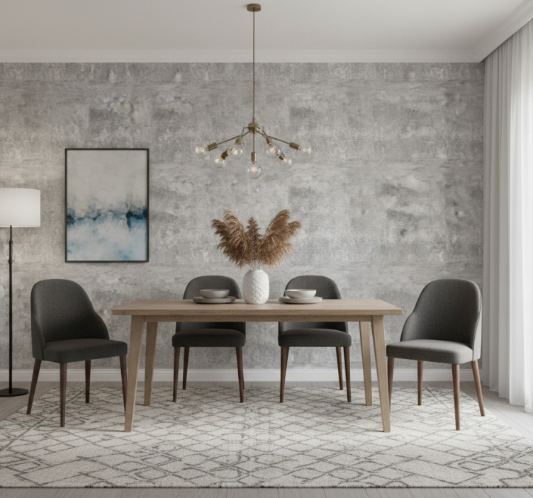 Marble wallpaper elegant gray surface - TenStickers