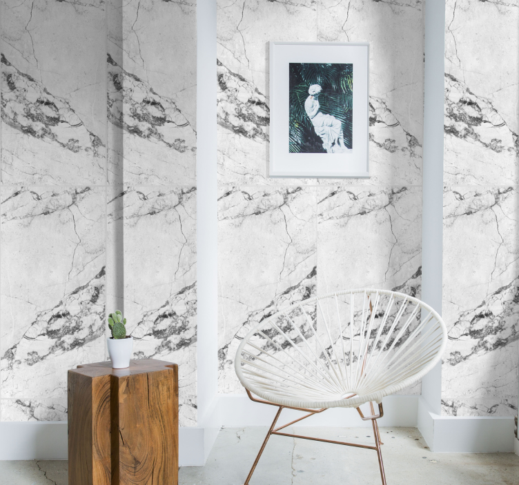 Marble wallpaper marble elegance - TenStickers