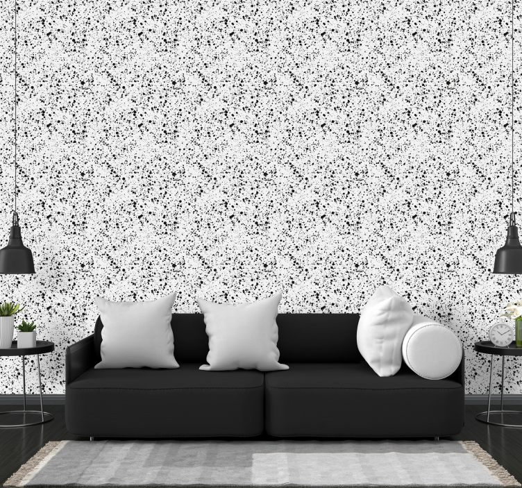 Speckled Contrast abstract wallpaper - TenStickers