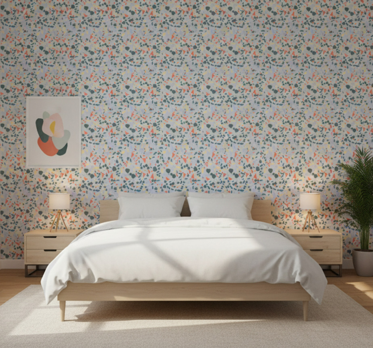 Textured wallpaper different stone patterns - TenStickers