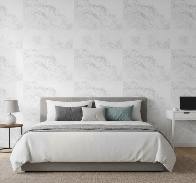 Textured wallpaper in gray pantone texture - TenStickers