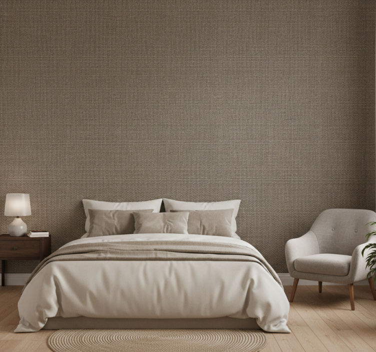 Textured wallpaper wooden effect for home - TenStickers