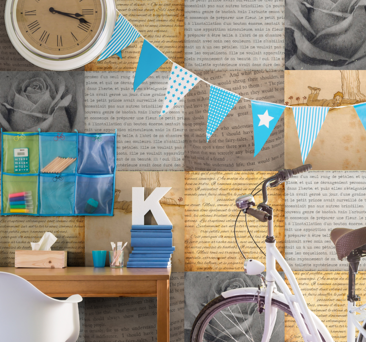 The little prince love message Letter Wallpaper - TenStickers