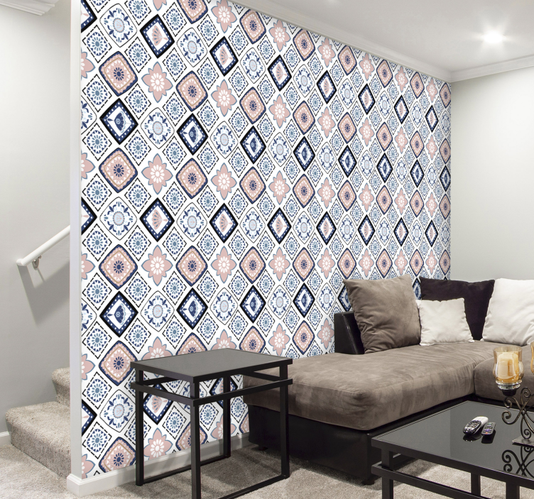 Tile wallpaper tile pattern elegance - TenStickers