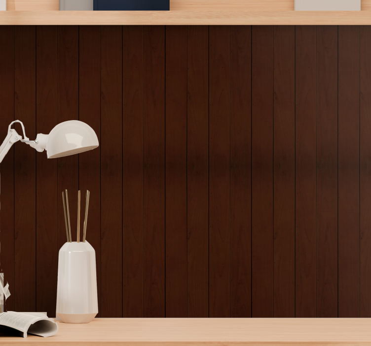 Timber Paneling wood effect  wallpaper - TenStickers