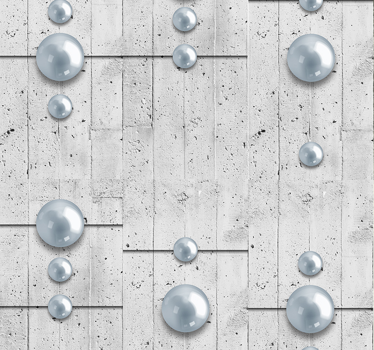 Textured Wallpaper Unusual Ornament - TenStickers