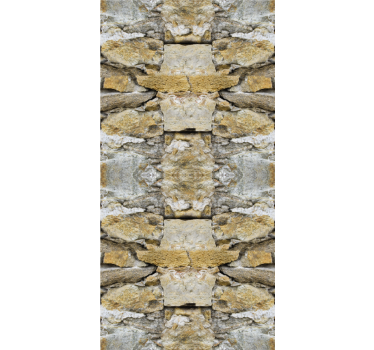 Realistic image stone wallpaper - TenStickers