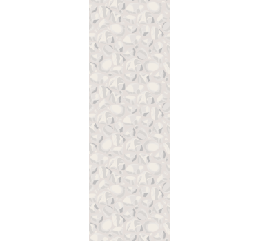 Organic shape pattern living room wallpaper - TenStickers