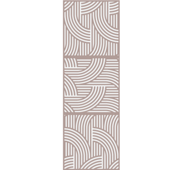 Organis stylish lines living room wallpaper - TenStickers