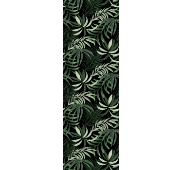 Tropical foliage arrangement jungle wallpaper - TenStickers