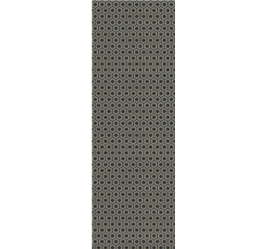 Hexagonal Texture 3D wallpaper - TenStickers