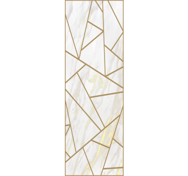 Geometric Glass Effect 3D wallpaper - TenStickers