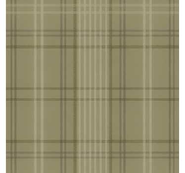 1960's grey olive design vintage wallpaper - TenStickers